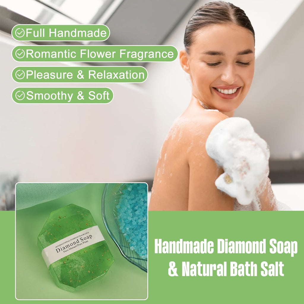 Spa Gifts Set Unique Bath Gift Set for Women Self Care Gifts Relaxing Spa Gifts Bath Spa Gift Basket for Women with Care Package Home Spa Products for Birthday Gifts