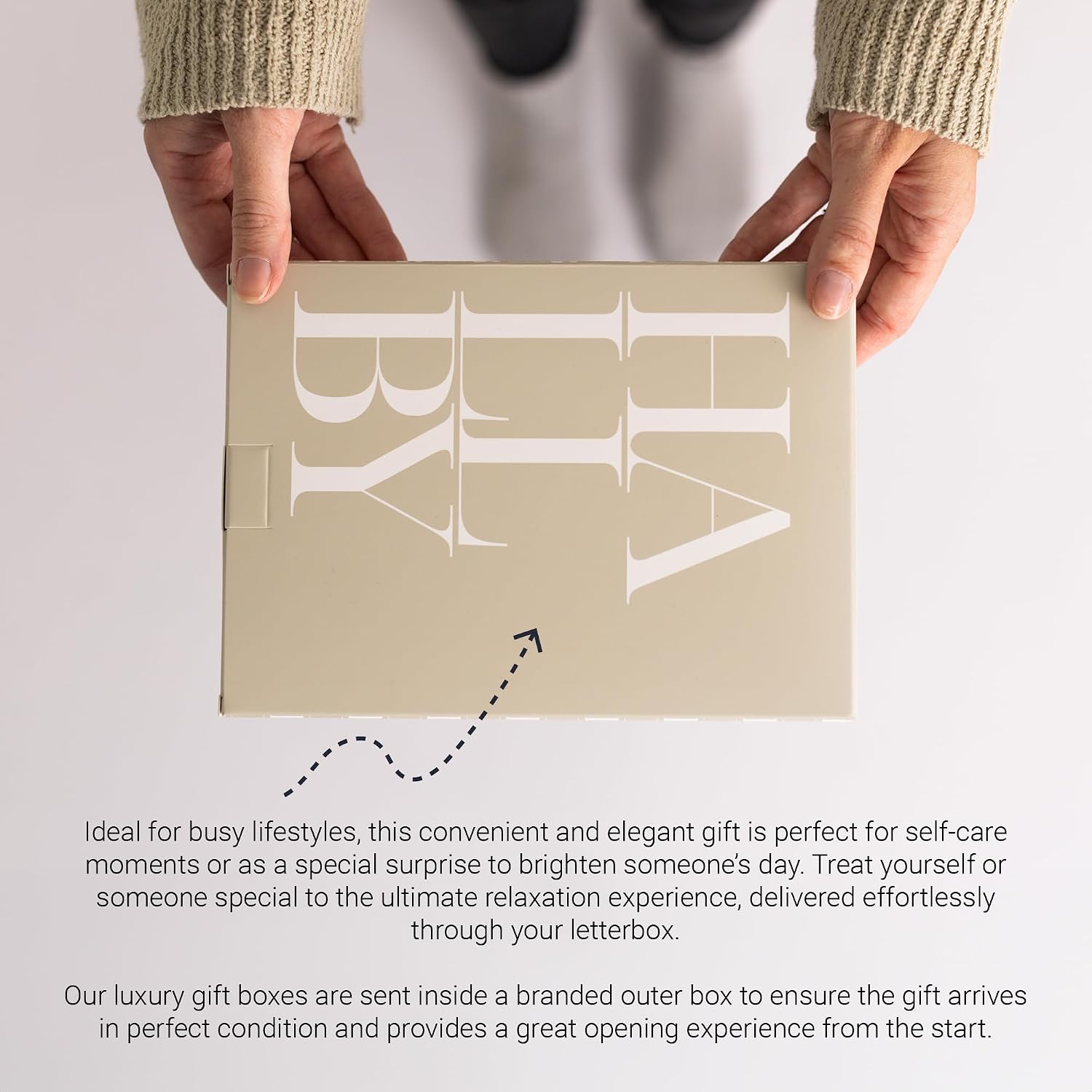 Hallby - Luxury Pamper Box Set, Relaxation Gifts for Women, Pamper Hamper, Birthday Box, Self Care for Her, Friend Gift